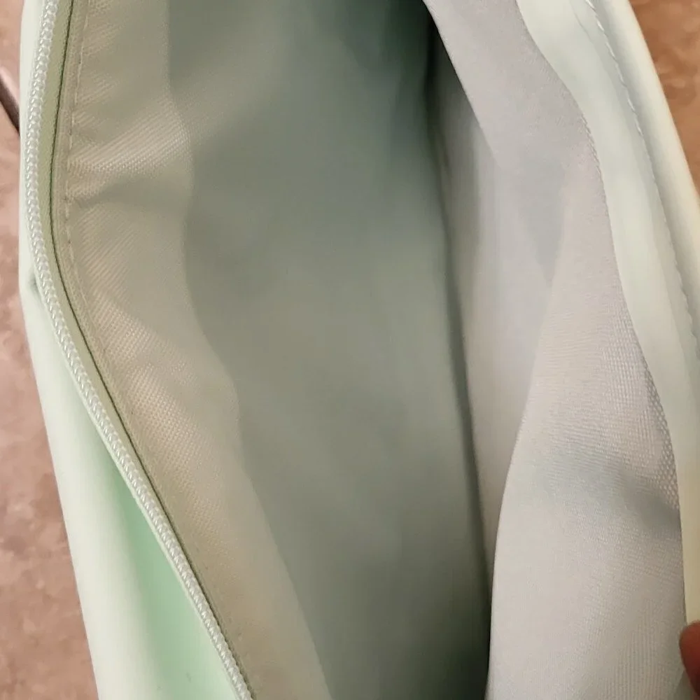 Rains rolltop rucksack backpack mineral color (Mint) NWT
